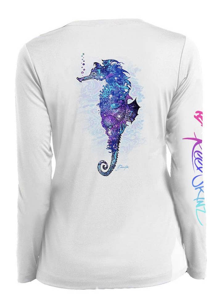 Galaxy Seahorse by Brian Kalt for wholesale by Reelskinz