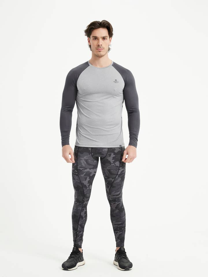 T-shirt à manches longues raglan pour homme pour la vente par Neyo