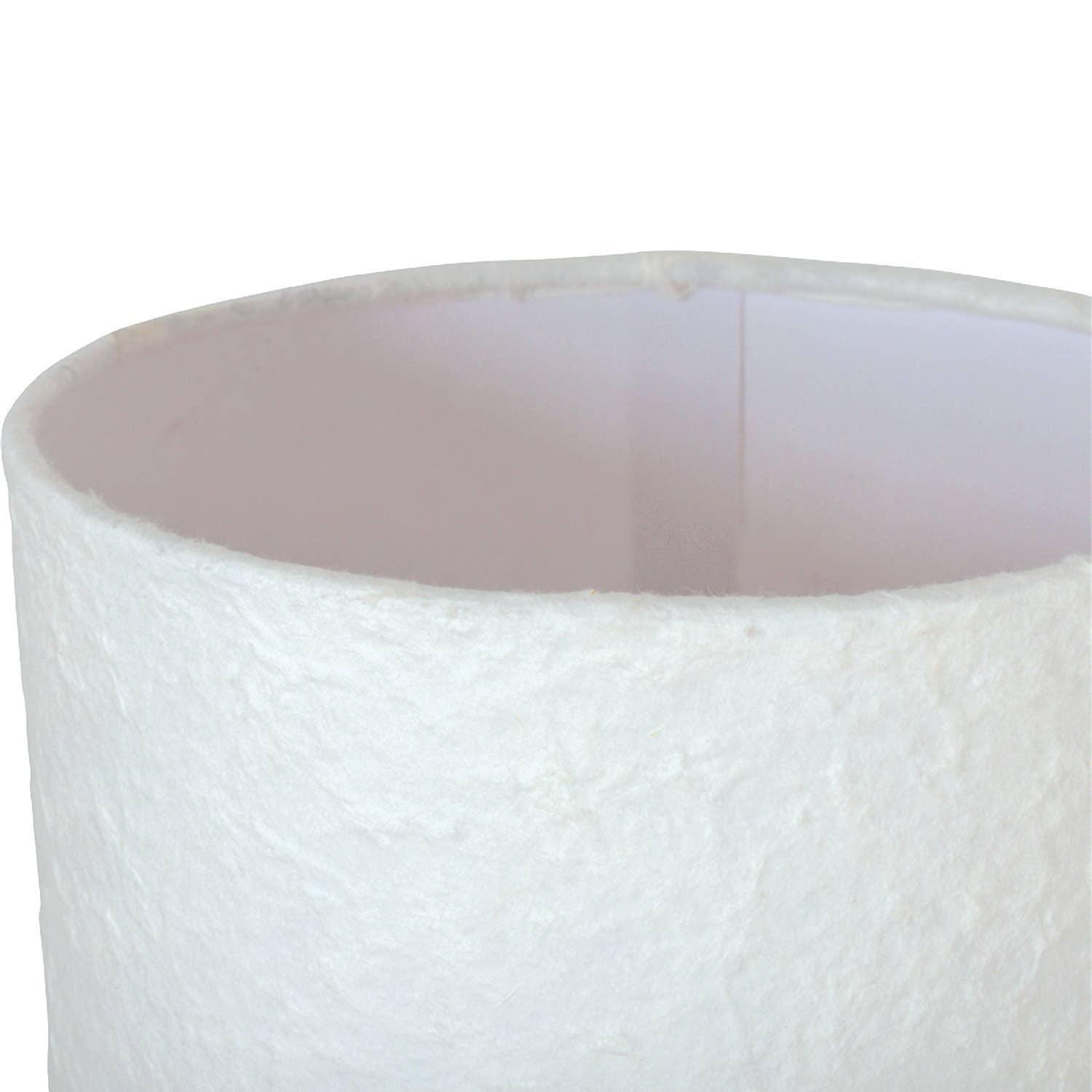 White Lunar Lampshade papier-mâché D20 H20cm for wholesale on Faire1