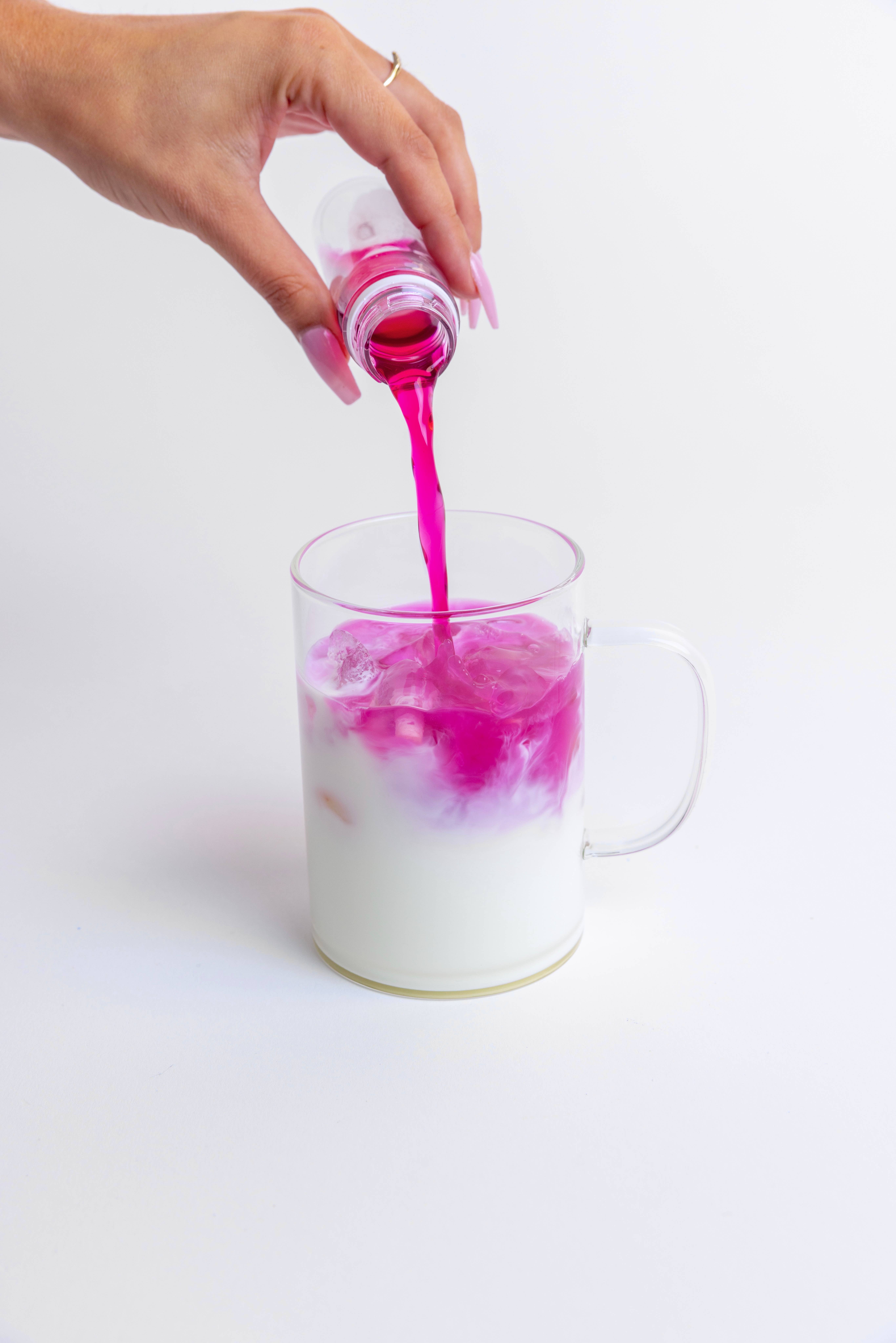 TIGER SHOT - Wholesale Protein/Superfood Powder - PINK MATCHA SHOT for lattes (16 Servings)4