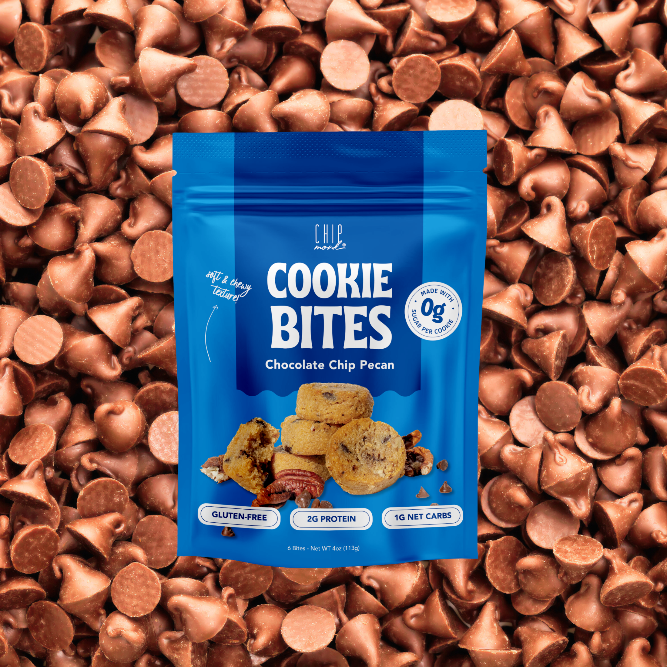 ChipMonk Baking - Vente Biscuits - Biscuits Keto aux pépites de chocolat2