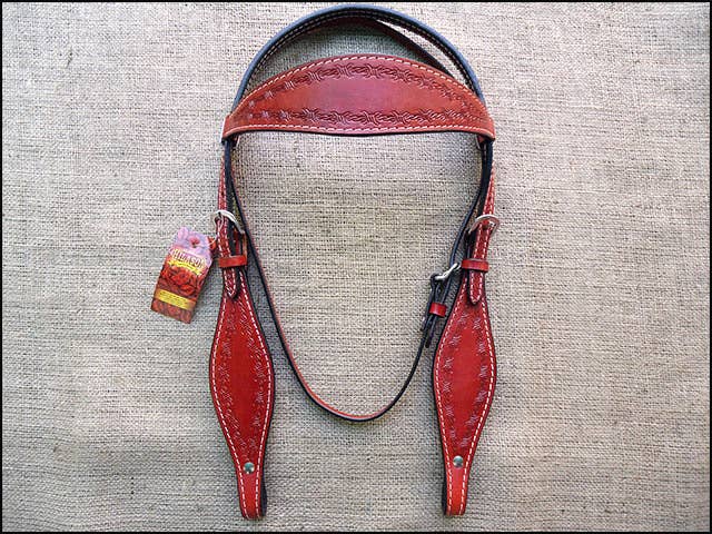 HILASON - Wholesale Horseback Riding Gear - HILASON Western Horse Headstall Breast Collar Set Tack Genuine American Leather | For Horses Headstalls27