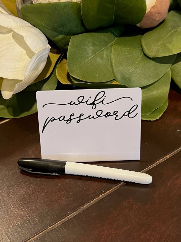 Wifi Password sign for wholesale by Suchfungoods