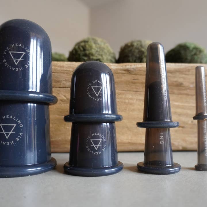 VIE HEALING - Wholesale Body Cupping Set - Silicone Face + Body Cupping Therapy Set2