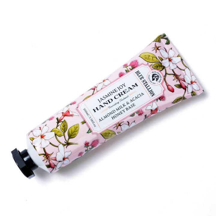 Blue Stallion Farm - Wholesale Hand Cream/Lotion - JASMINE JOY ALMOND MILK & ACACIA HONEY HAND CREAM 100ML