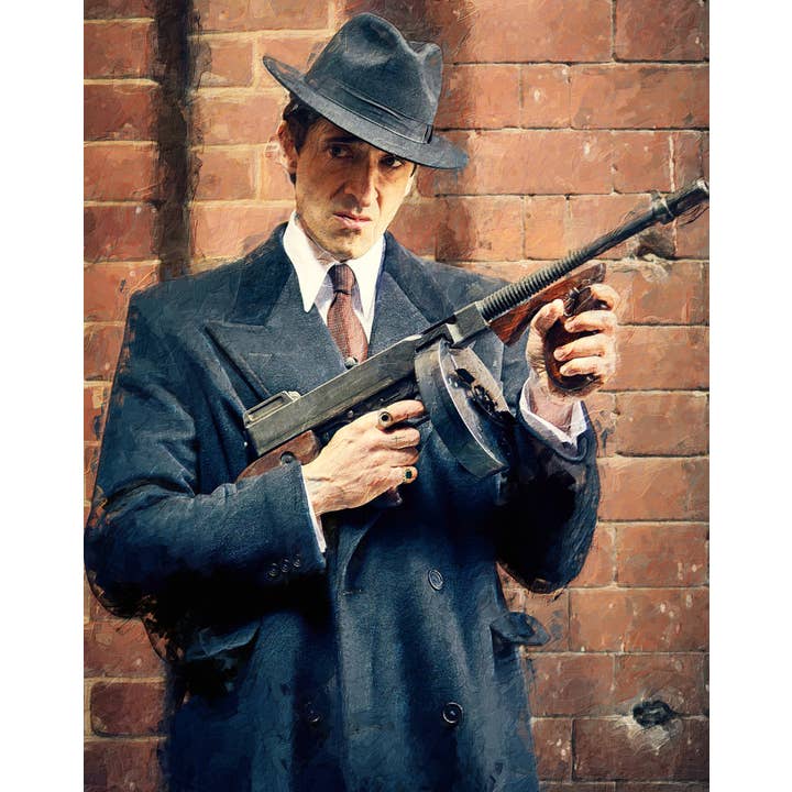 The Shizzle Print Co - Vente Affiche d'art - Panneau mural en bois P.B Luca Changretta n° 2 20x16"