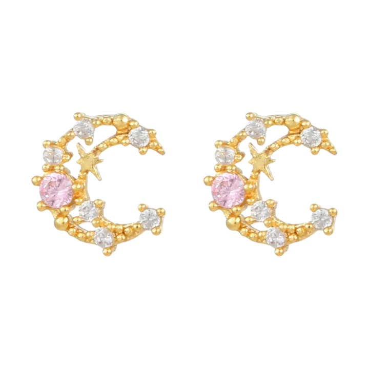 Luna stiftörhängen för wholesale av Rosies