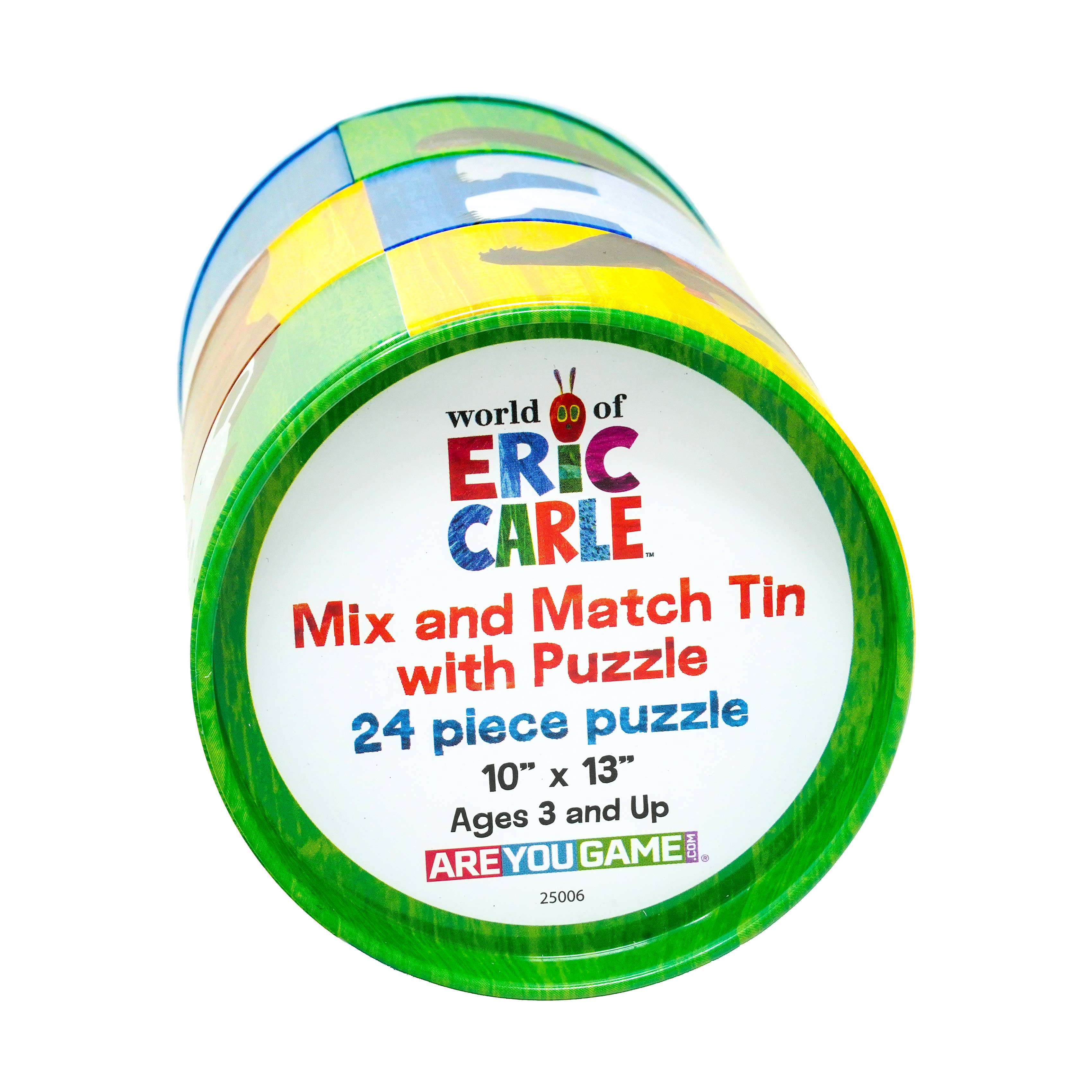 AreYouGame - Wholesale Puzzle - Kids - Eric Carle I Love Bears Mix and Match Tin with Puzzle2