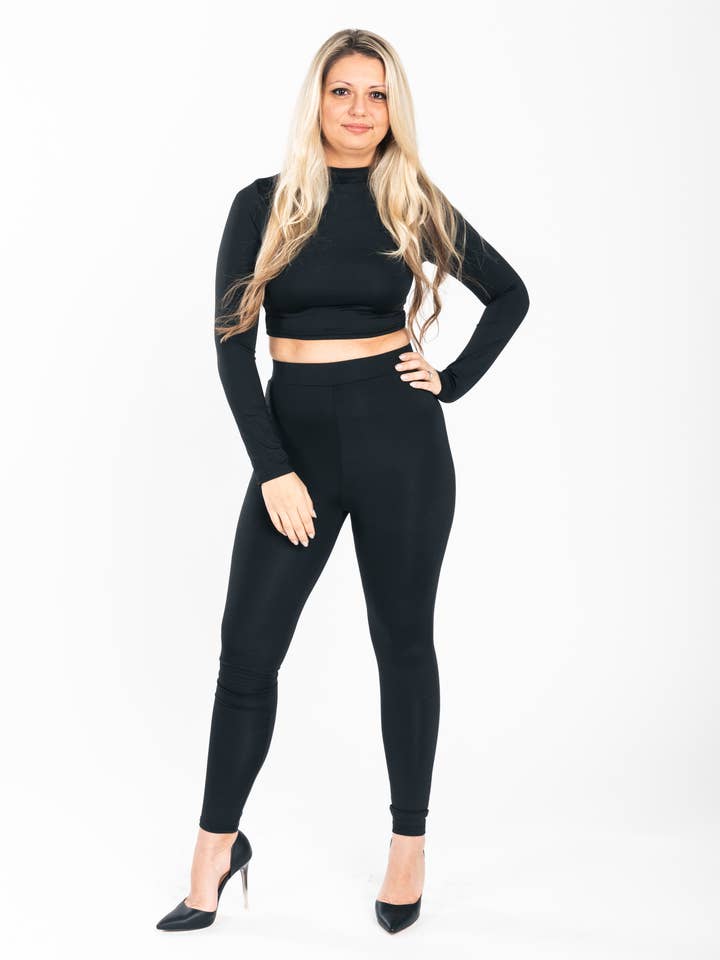 High Wasted Leggings Set for wholesale by Kased Clothing