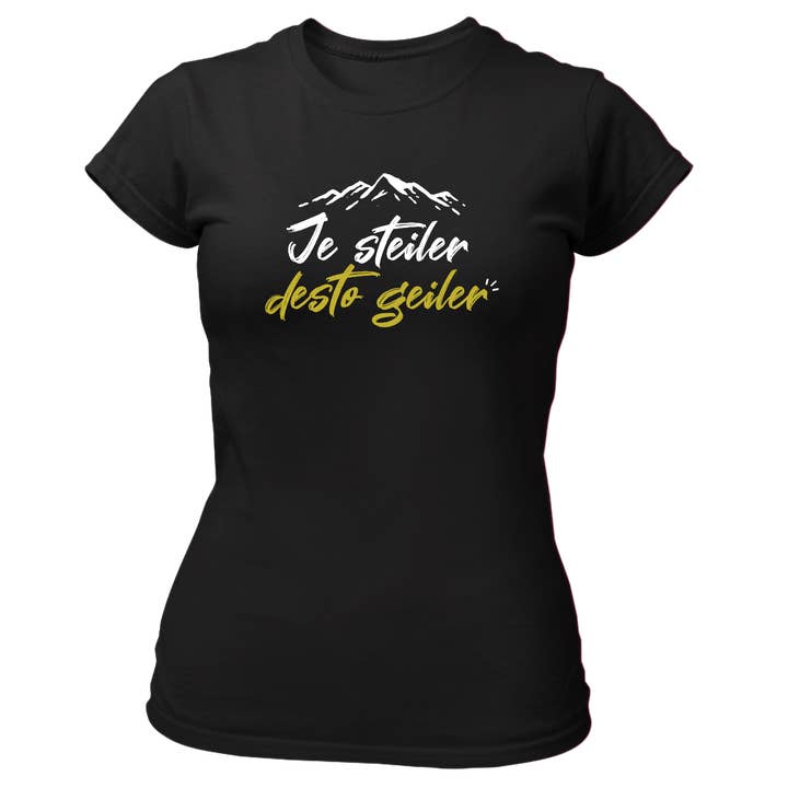 Più ripido, più figo - Maglietta premium da donna per la vendita all'ingrosso da parte di Südtiroler Stiebele