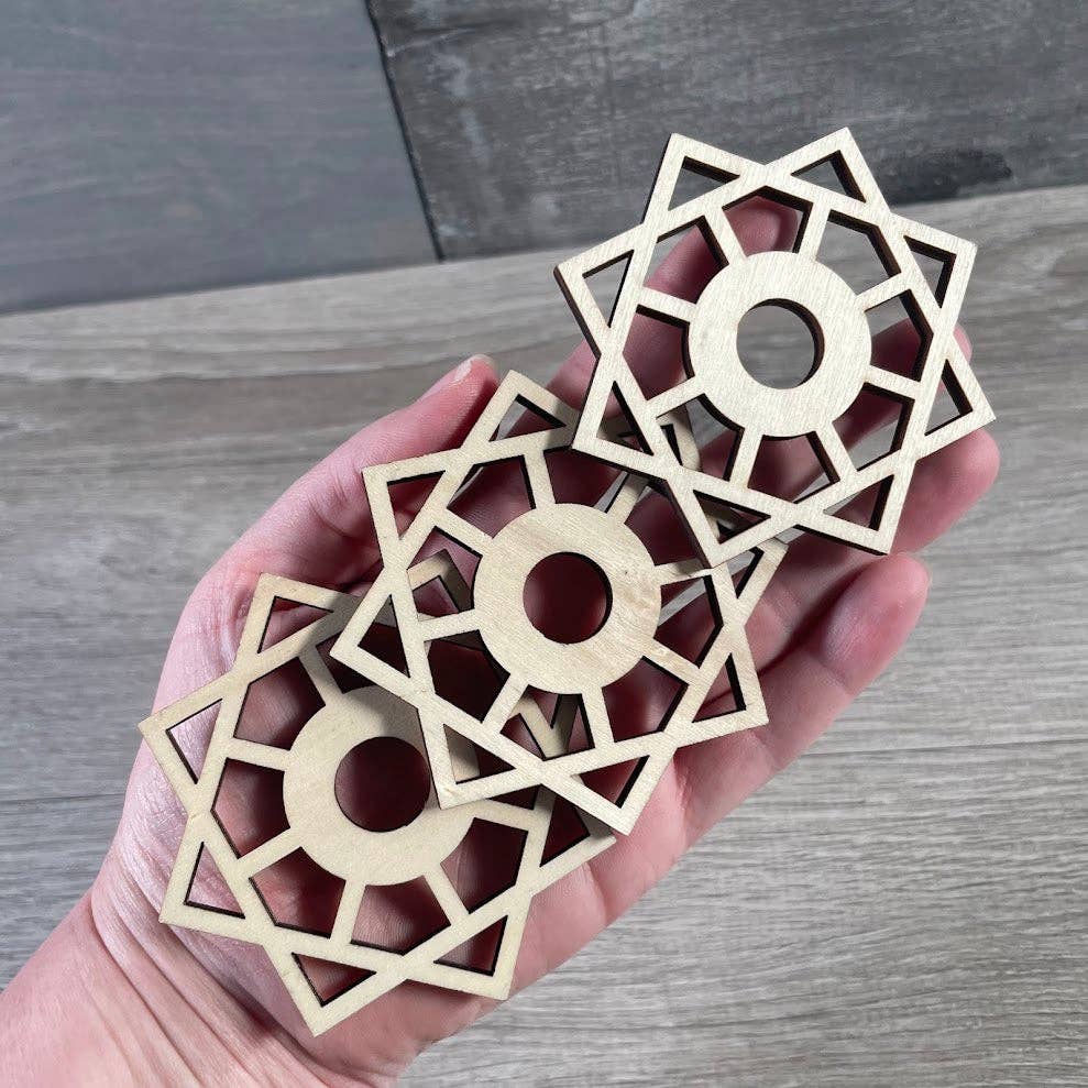 Keystone Crystals - Wholesale Decorative Tabletop Object - Wood Sphere Stand for Small Crystal Spheres – Themes17