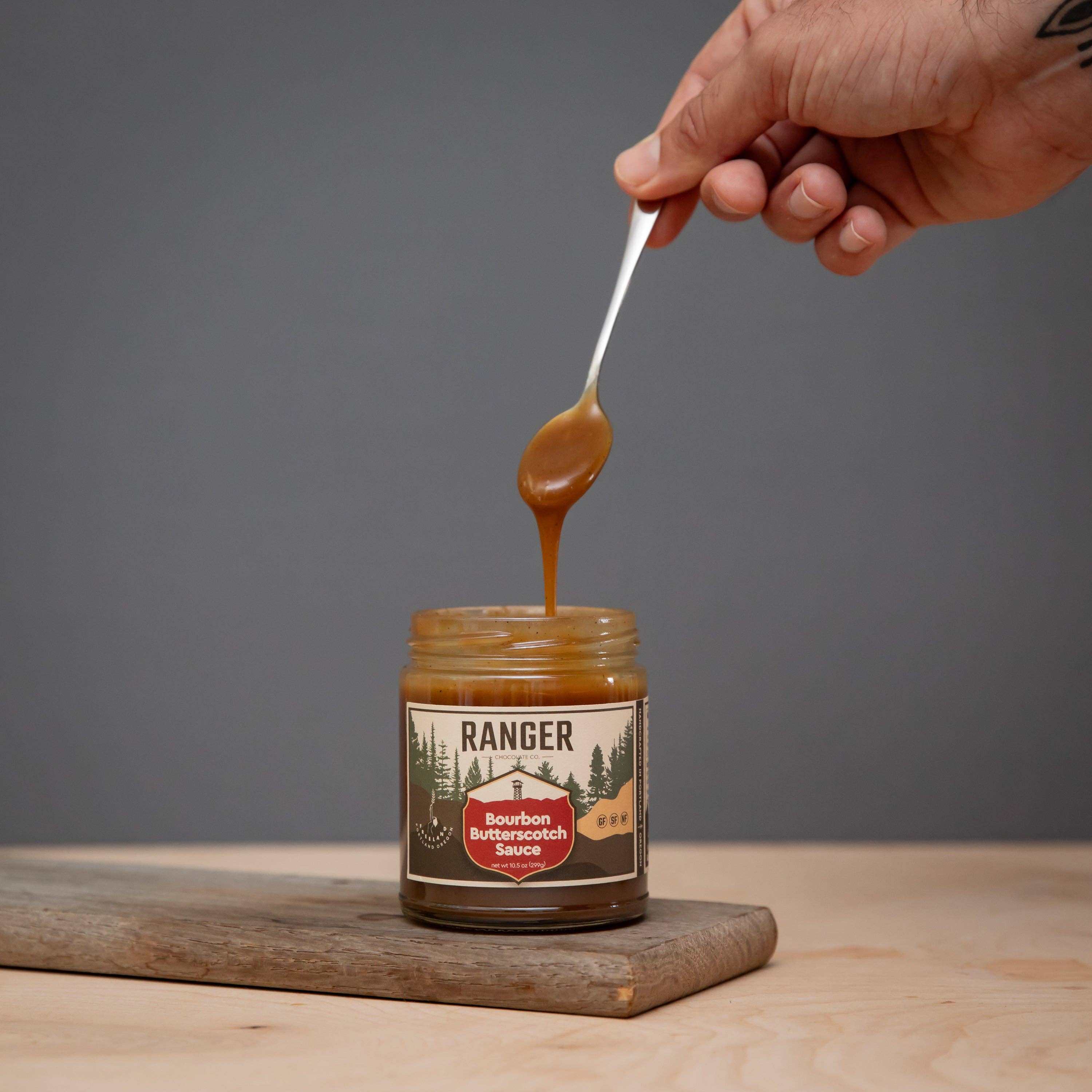 Ranger Chocolate Co. - Wholesale Sauce - Bourbon Butterscotch Sauce2