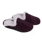 Roxoni - Wholesale Slippers - Women's - WOMEN'S SOFT INDOOR SUEDE FURR CLOG SLIPPERS.5