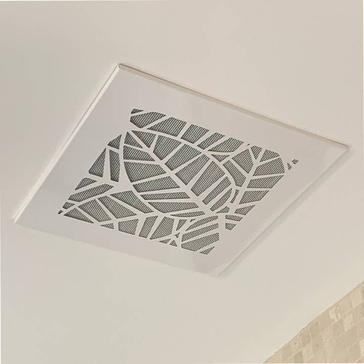 TedStuff - Wholesale Wall Accent - Designer AC Vent Cover the CleanVent Tropical Pattern
