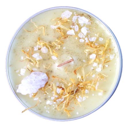 Harmony Crystal Candle for wholesale by Rum Creek Soap Company