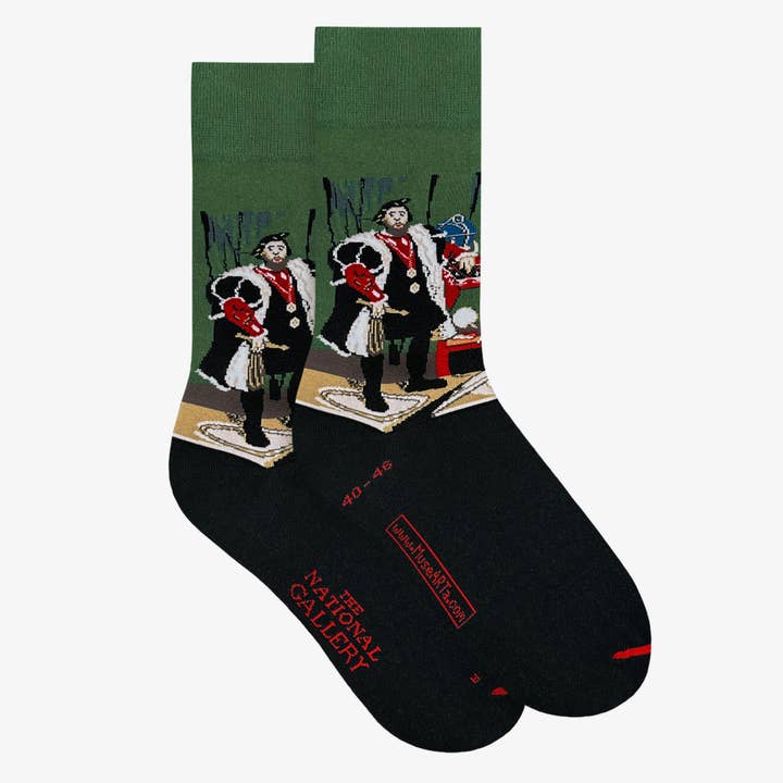 MuseARTa GmbH - Wholesale Socks - Unisex - Hans Holbein the Younger - The Ambassadors1