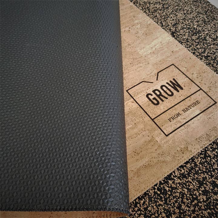 Grow From Nature - Wholesale Yoga Mat - Yoga Mat made of waterproof cork + latex2