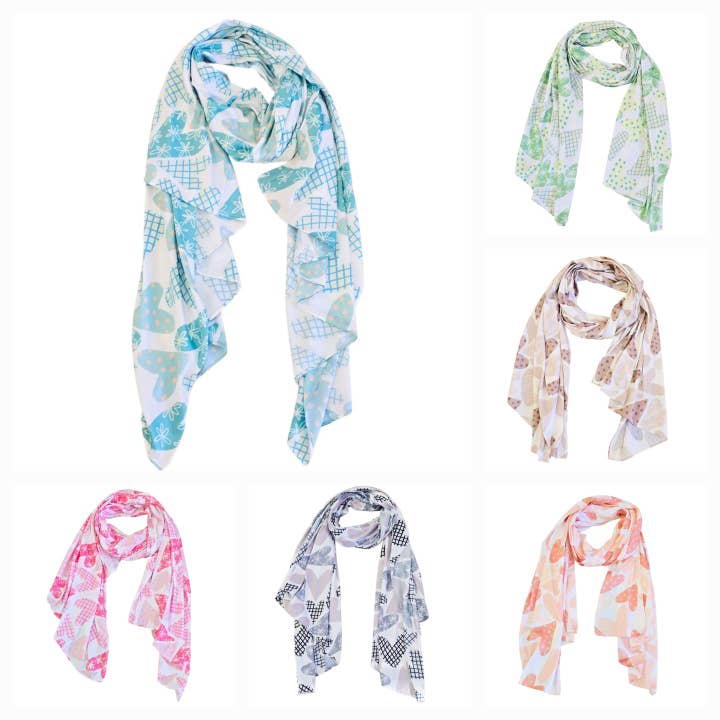 Seidige lange Schals 95 für den Großhandel von Nola by bijusol