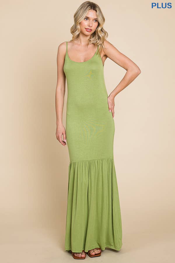 Culture Code - Wholesale Dress - Women's - CAD1036X - CAMI MAXI DRESS OPEN SLIT12