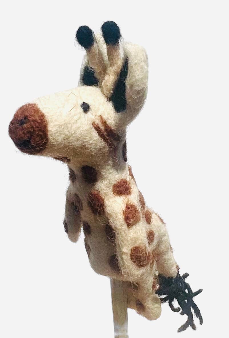 Giftsland - Venta al por mayor Marioneta de dedo - Niños y bebés - Marioneta de dedos de fieltro SAFARI3