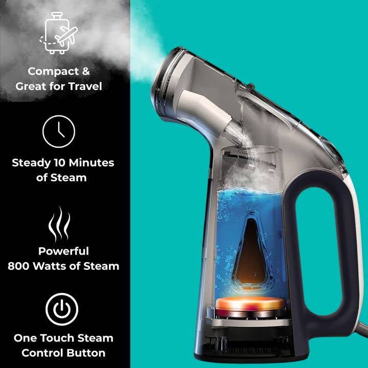 True & Tidy - Vente Défroisseur à vapeur pour vêtements - Défroisseur à vapeur portable True & Tidy1