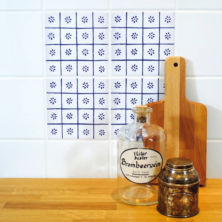 Fietje - 15x15cm Fliesenaufkleber - Set of 4 für den Großhandel von Boubouki