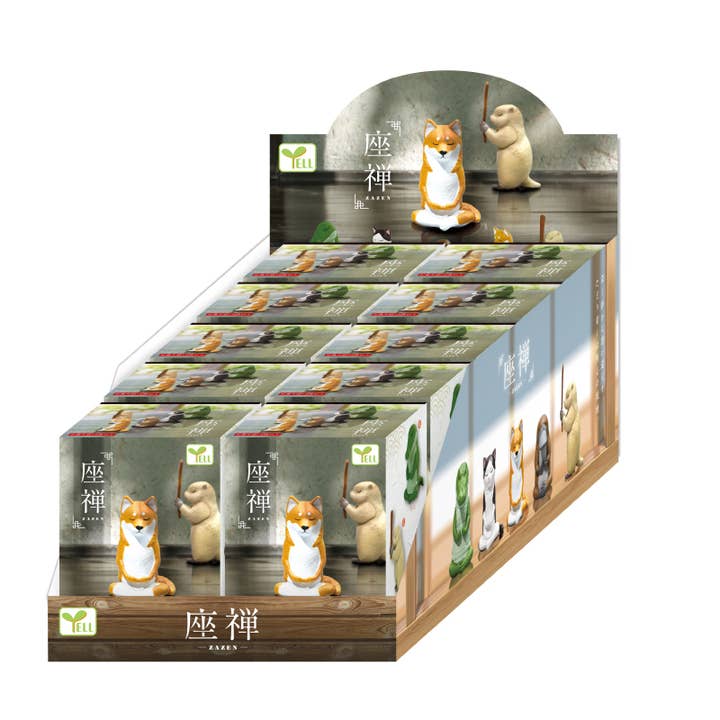 Hakubundo - Wholesale Decorative Figurine - 【JAPANESE BLIND BOX】ZAZEN VARIOUS ANIMALS SURPRISE BOX2