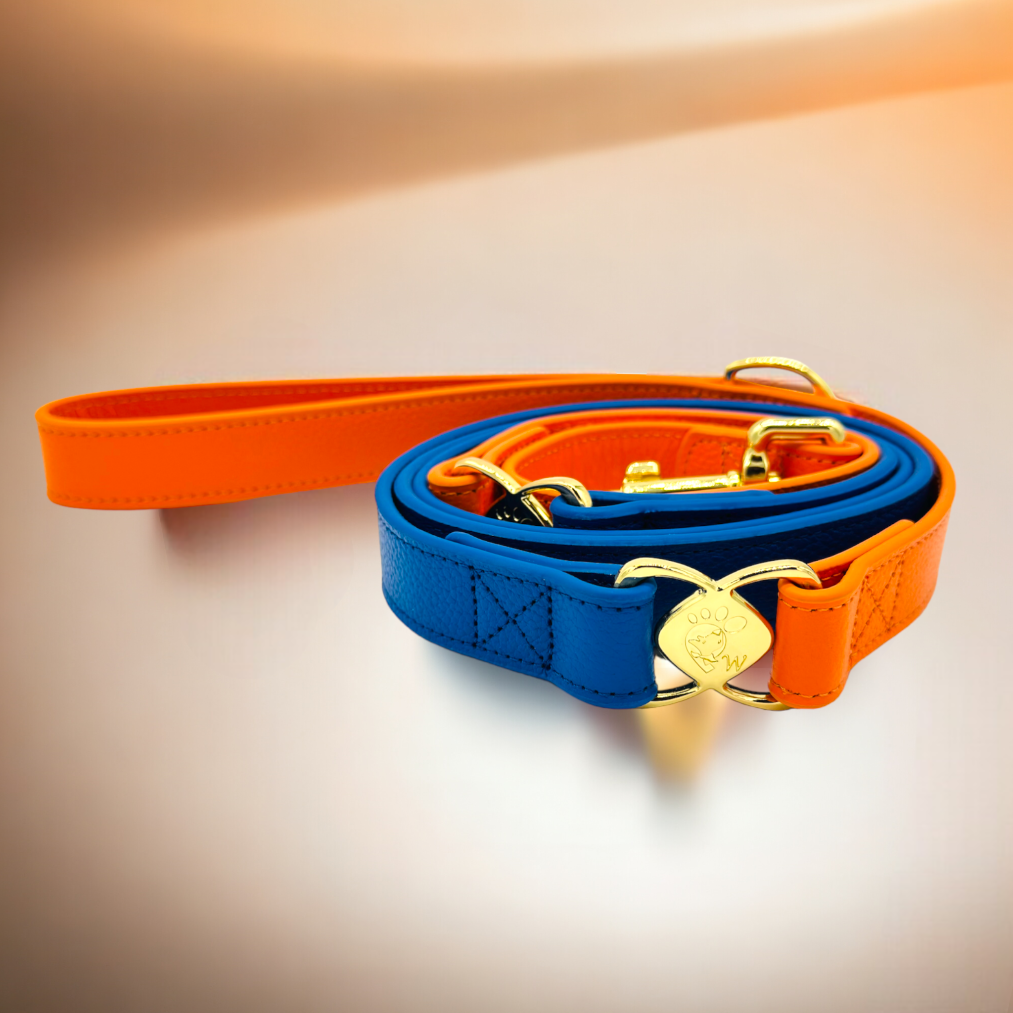 PupWiser - Wholesale Pet Leash - Dog - PupWiser Handmade Leather Dog Leash V23