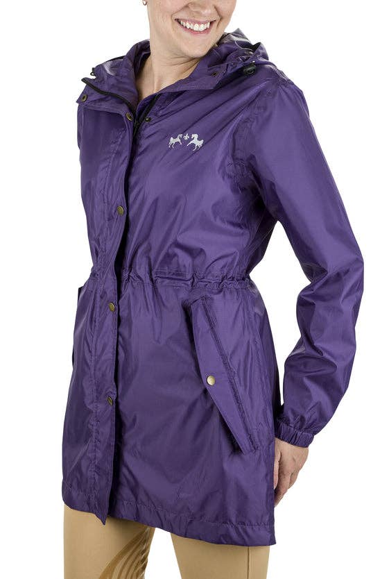 JPC Equestrian - Wholesale Raincoat - Women's - Equine Couture Element Rain Jacket13