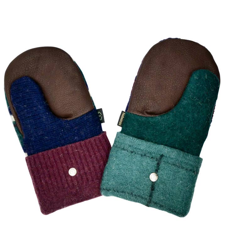 Baabaazuzu - Wholesale Mittens - Men's - Men's Mittens with Buckskin Palms - Ready to Ship