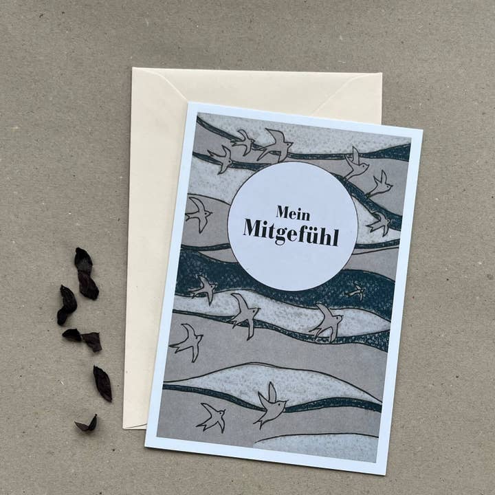 Spitzenkunst - Wholesale Sympathy Card - Folded Card My Sympathy1