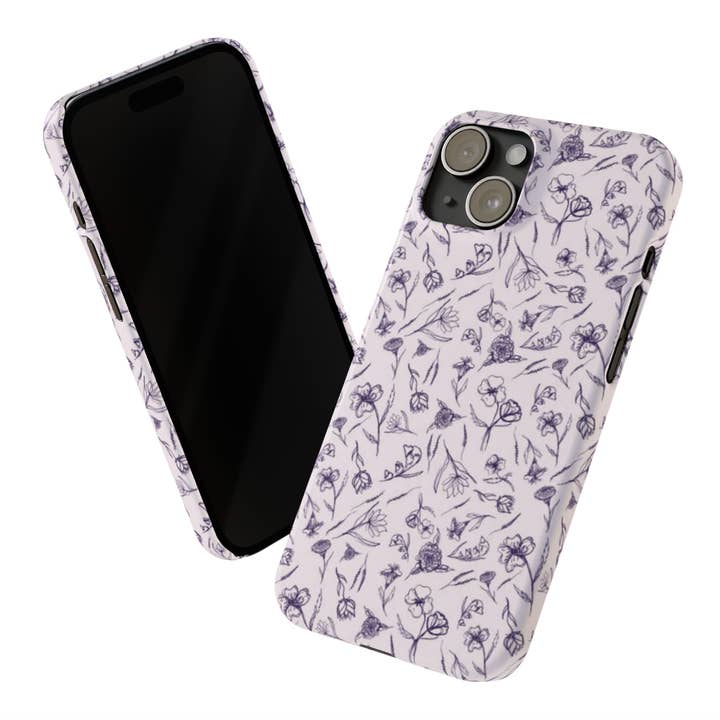 Topsy Turvy Phone Case for wholesale by Fox & Willow Design Studio