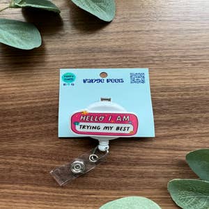Wholesale Chill Pill Retractable ID Badge Reel for your store - Faire