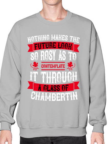 rien ne rend l'avenir aussi prometteur que 1447# - vin - Sweatshirt - Col rond pour la vente par tshirt unlimited