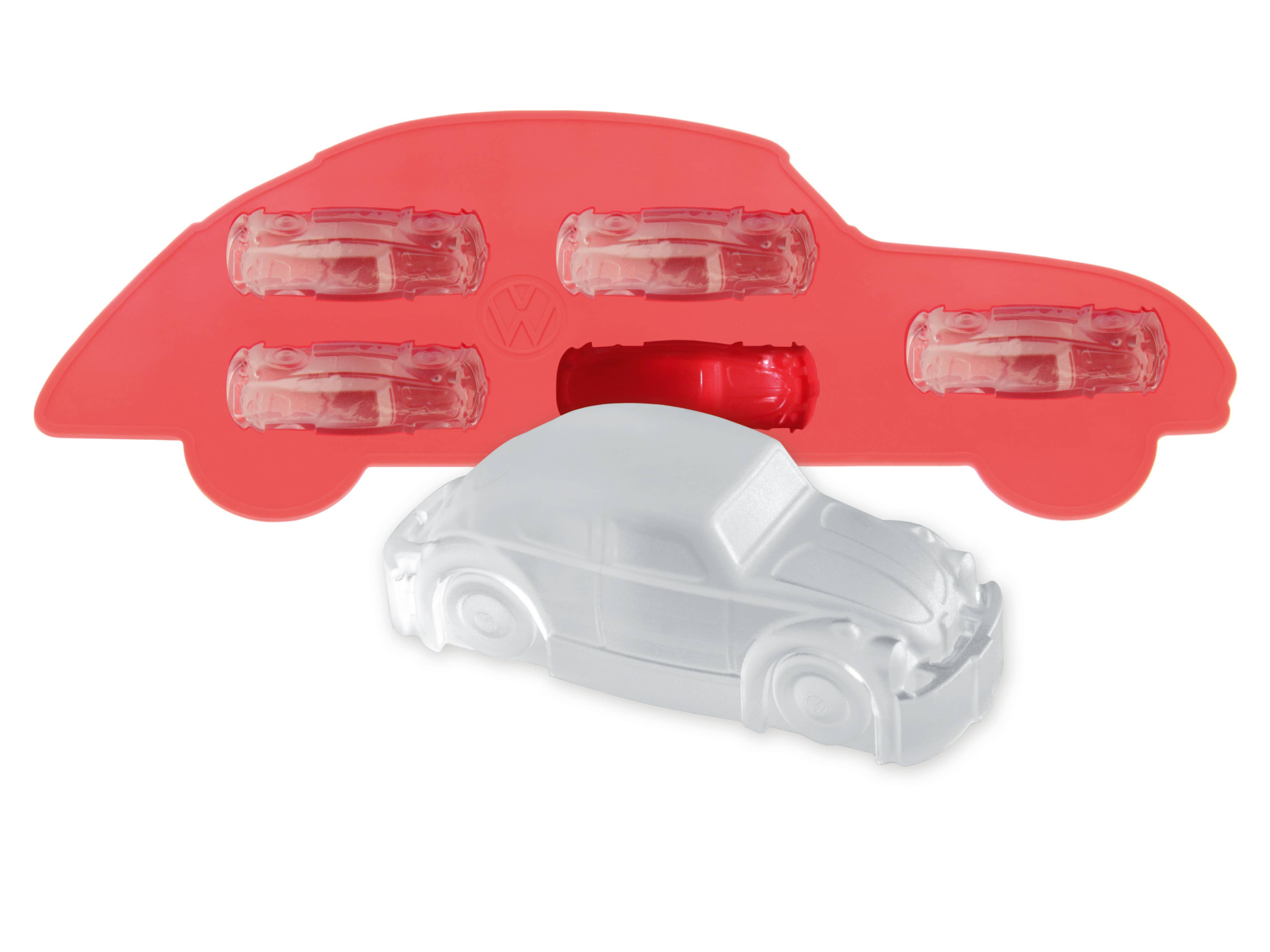 VW Collection by BRISA - Wholesale Ice Tray/Mold - VW Beetle Silicone Ice Cube Tray/Baking/Praline Form - RD3