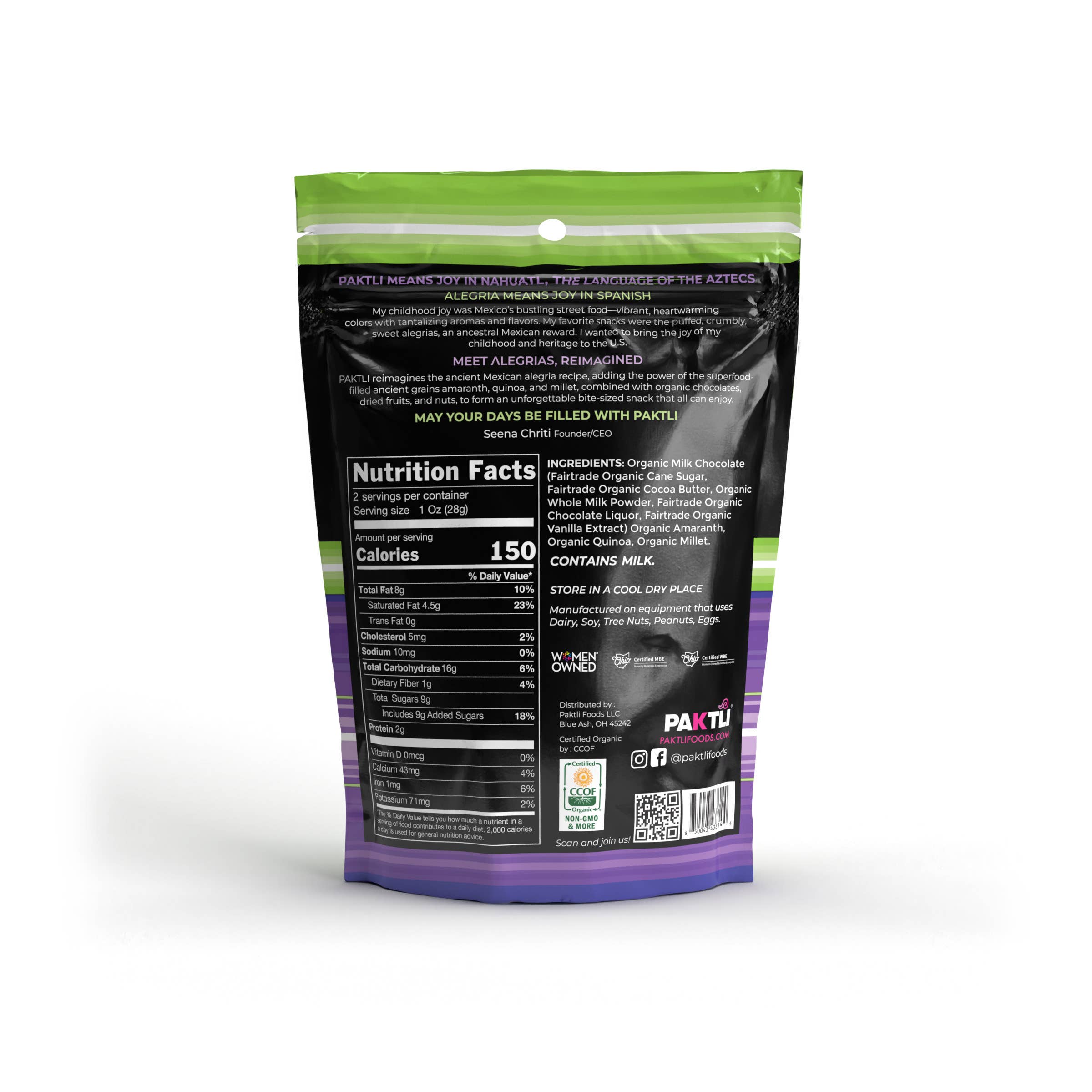 Paktli Foods - Wholesale Chocolate Covered Sweets - NEW Milk Chocolate Mexican Alegria Bites1