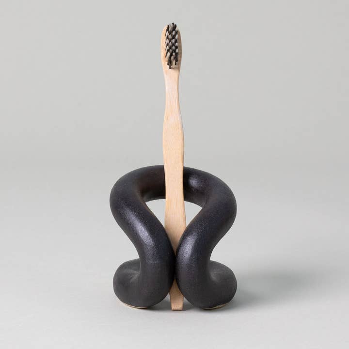 Virginia Sin – Suporte de escova de dentes por atacado – Porta-escova de dentes Ood, Preto2