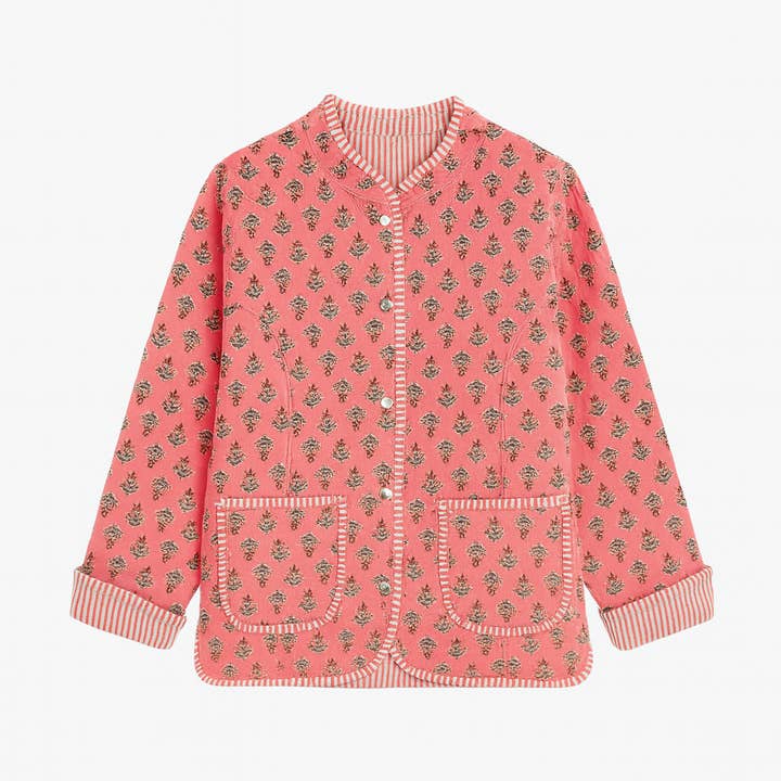 The Charlotte in Raspberry Rosebud for wholesale by Erin Donahue Tice