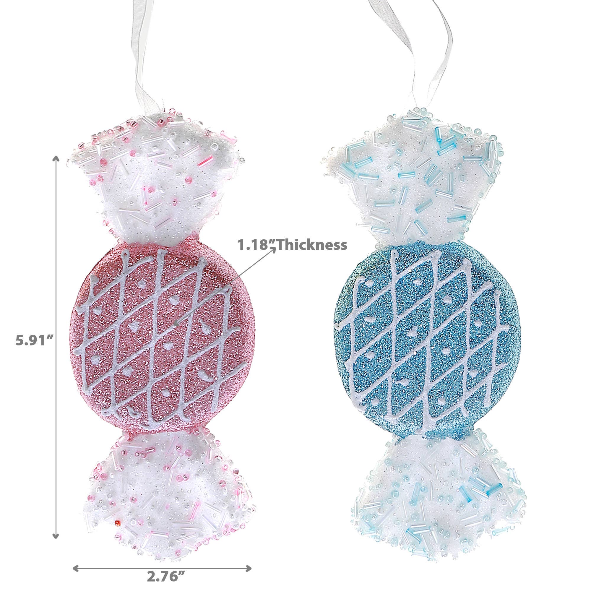 Multi Süßigkeiten-Ornament Assed für den Großhandel auf Faire2