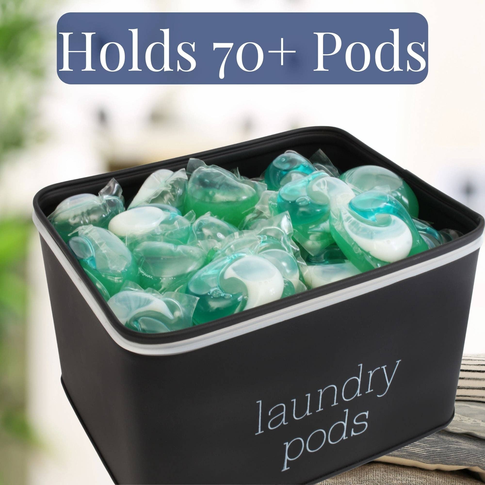 Kurated Korner – Organizador/armazenamento de cozinha por atacado – AuldHome Design Suporte para Cápsulas de Lavandaria em Esmalte6