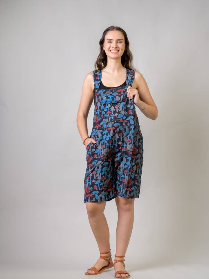 Rhea Mushroom Spots Kurzpullover für den Großhandel von Rhea