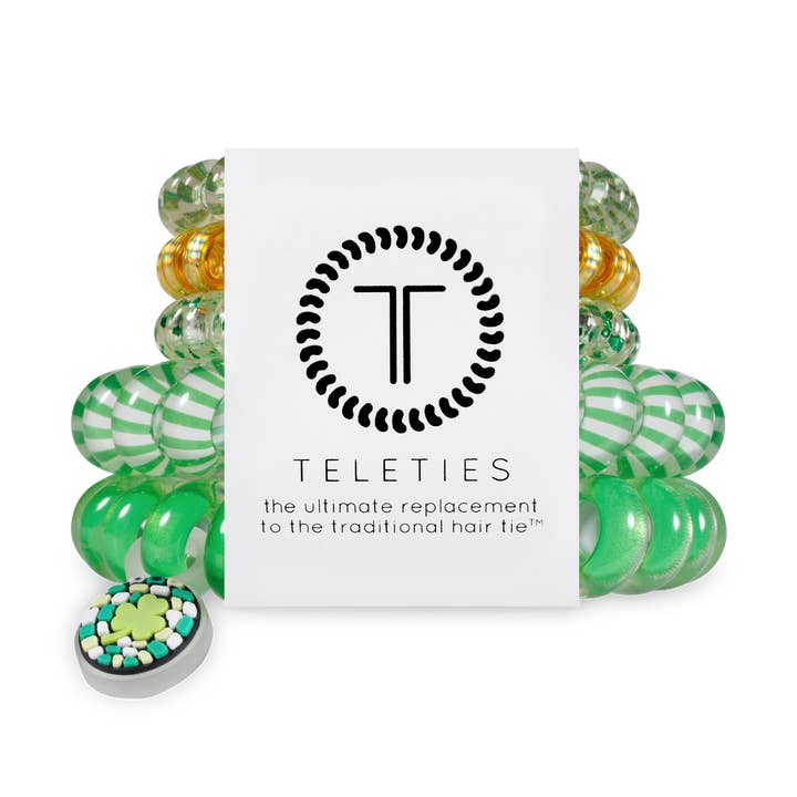 Spiral Hair Coil | Mix Pack | Dancing Green for wholesale by TELETIES