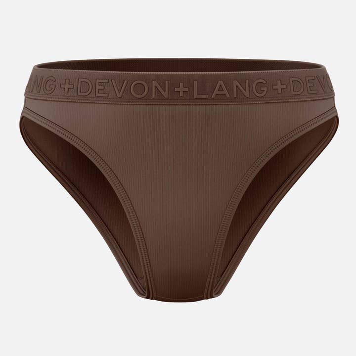 Katrina Biquíni Francês - Cacau por atacado de Devon + Lang