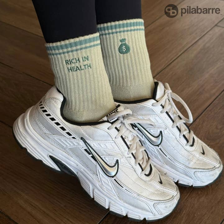 Pilabarre - Wholesale Socks - Women's - Rich in Health Grip Socks2