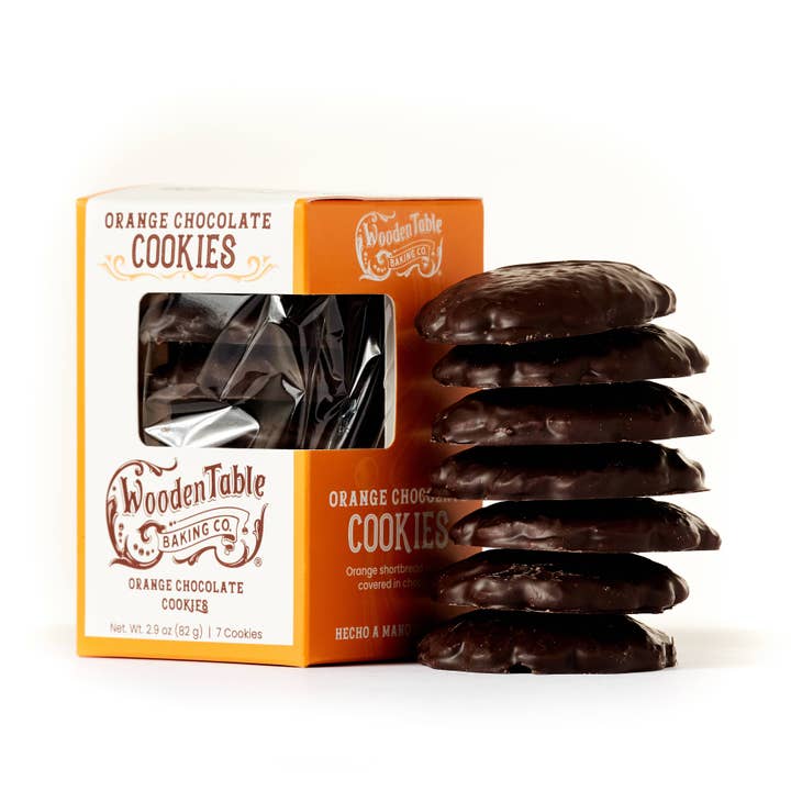 Wooden Table Baking Company - Wholesale Cookie - Orange Chocolate Tea Cookies (No Gluten)