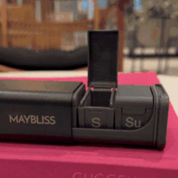 MAYBLISS - Wholesale Pill Organizer - BlissPod Innovative Travel Case6