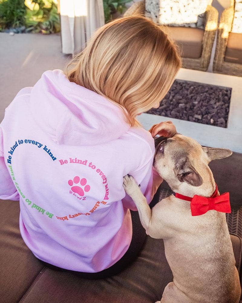PAWZ - Wholesale Hoodie - Women's - Be Kind to Every Kind Open Heart Hoodie6