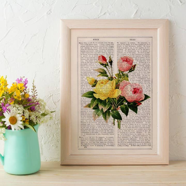 Antique Roses Bouquet for wholesale by PRRINT!