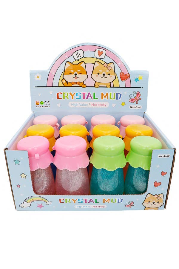 Cap Zone - Wholesale Putty/Slime - Kids - Ombre Shaded Glitter Shimmer Gel Slime Mini Bottle Jar0