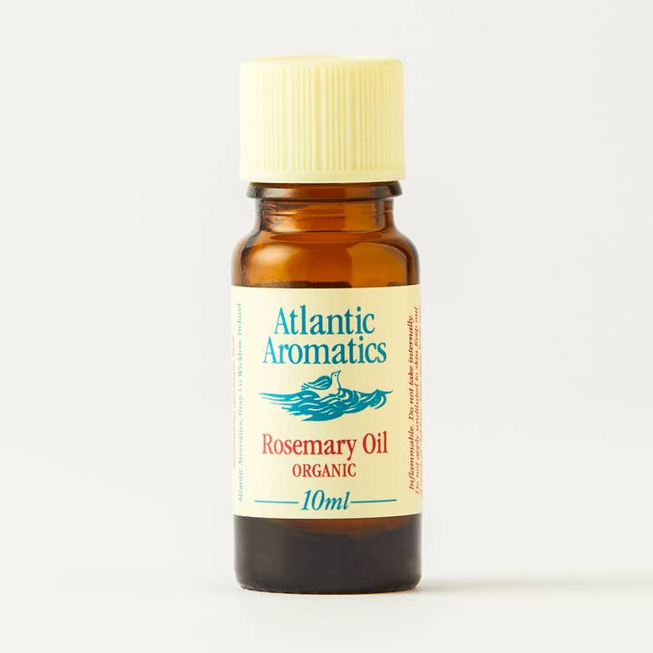 Olio essenziale biologico di rosmarino 10ml per la vendita all'ingrosso da parte di Atlantic Aromatics